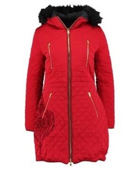 Parka rouge Desigual