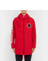 Parka rouge Moncler