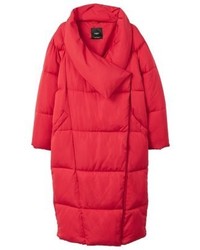 Parka rouge Mango