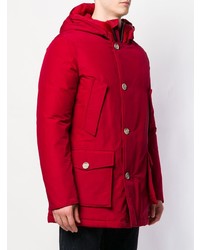 Parka rouge Woolrich