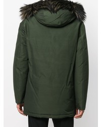 Parka vert foncé Woolrich