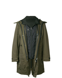 Parka vert foncé Blackbarrett