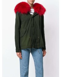 Parka vert foncé Mr & Mrs Italy