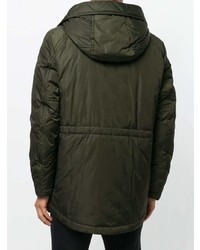 Parka vert foncé Moncler