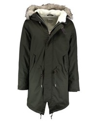 Parka vert foncé Elvine