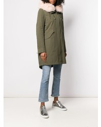 Parka vert foncé Yves Salomon Army