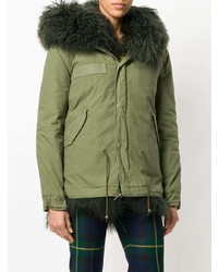 Parka vert foncé Mr & Mrs Italy