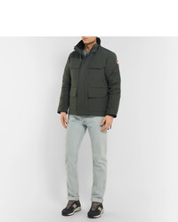 Parka vert foncé Canada Goose