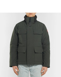 Parka vert foncé Canada Goose