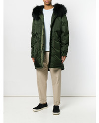 Parka vert foncé Mr & Mrs Italy