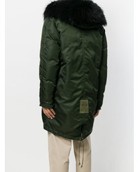 Parka vert foncé Mr & Mrs Italy