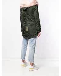 Parka vert foncé Mr & Mrs Italy