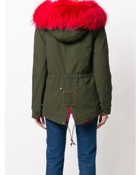 Parka vert foncé Mr & Mrs Italy