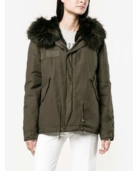 Parka vert foncé Mr & Mrs Italy