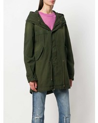 Parka vert foncé Mr & Mrs Italy