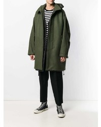 Parka vert foncé Societe Anonyme