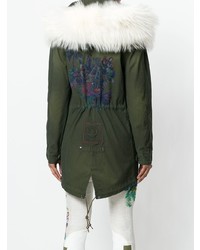 Parka vert foncé Mr & Mrs Italy