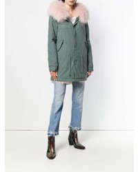 Parka vert menthe Mr & Mrs Italy