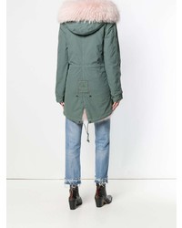 Parka vert menthe Mr & Mrs Italy