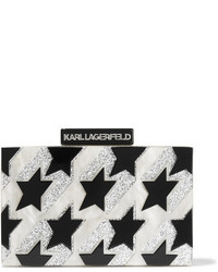 Pochette à étoiles argentée Karl Lagerfeld