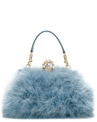 Pochette bleu clair Dolce & Gabbana