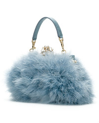 Pochette bleu clair Dolce & Gabbana