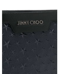 Pochette bleu marine Jimmy Choo