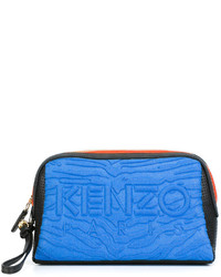 Pochette bleue Kenzo