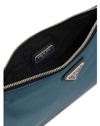 Pochette bleue Prada