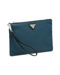 Pochette bleue Prada