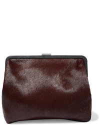 Pochette bordeaux Clare Vivier