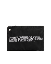 Pochette brodée noire Calvin Klein 205W39nyc