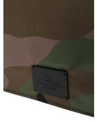 Pochette camouflage olive Valentino