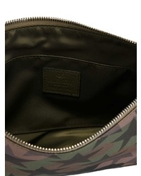 Pochette camouflage olive Valentino