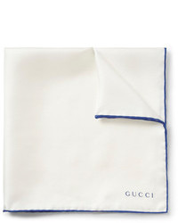 Pochette de costume blanche Gucci