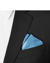 Pochette de costume bleu clair