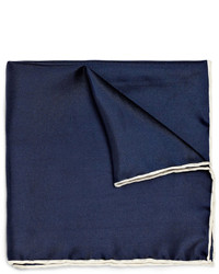 Pochette de costume bleu marine