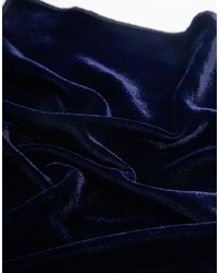 Pochette de costume bleu marine Reclaimed Vintage
