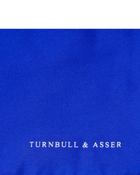 Pochette de costume bleue Turnbull & Asser