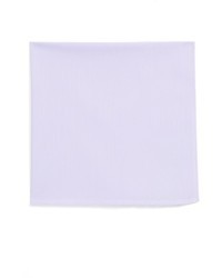 Pochette de costume en coton violet clair