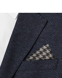 Pochette de costume en pied-de-poule grise Tom Ford