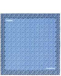 Pochette de costume imprimée bleu clair Turnbull & Asser