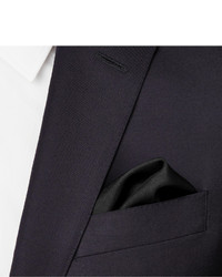 Pochette de costume noire Charvet