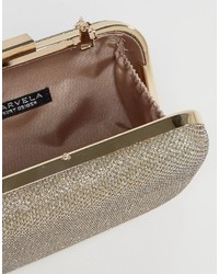 Pochette dorée Carvela