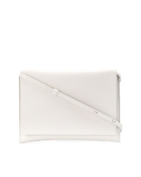 Pochette en cuir blanche Aesther Ekme