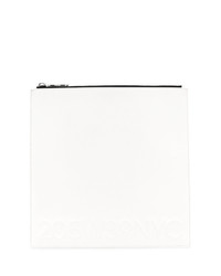 Pochette en cuir blanche Calvin Klein 205W39nyc