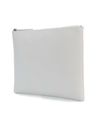 Pochette en cuir blanche Balenciaga