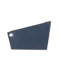 Pochette en cuir bleu marine A-Cold-Wall*