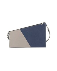 Pochette en cuir bleu marine A-Cold-Wall*