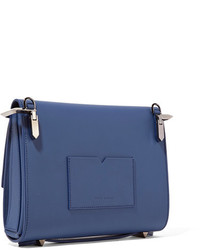 Pochette en cuir bleue Eddie Borgo